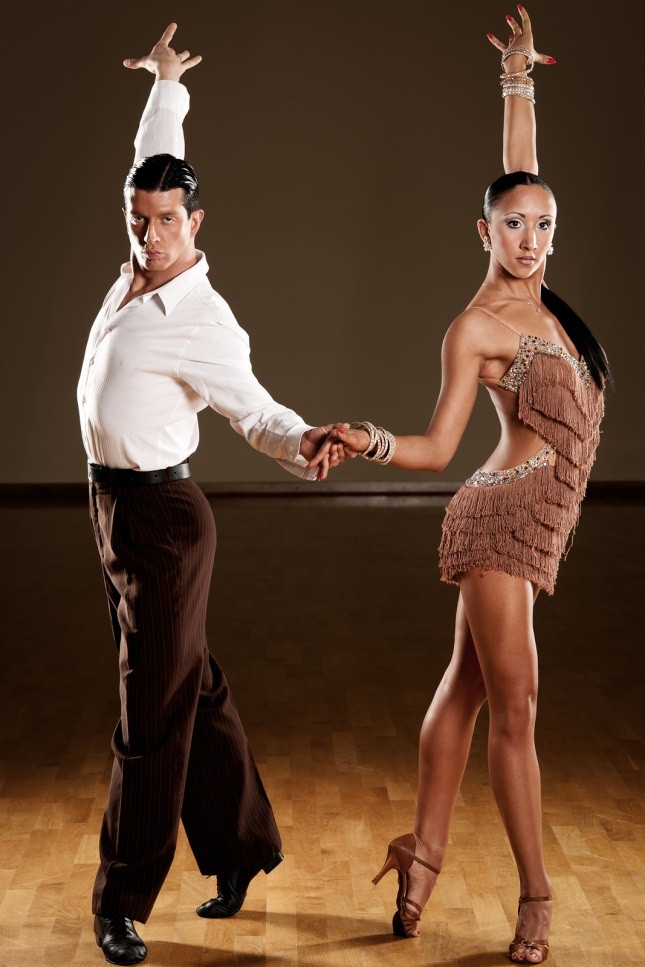 ballroom dancers tango